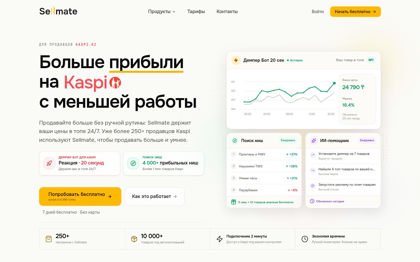 Sellmate &middot; снимок главной страницы (HOMEPAGE_SCREENSHOT)